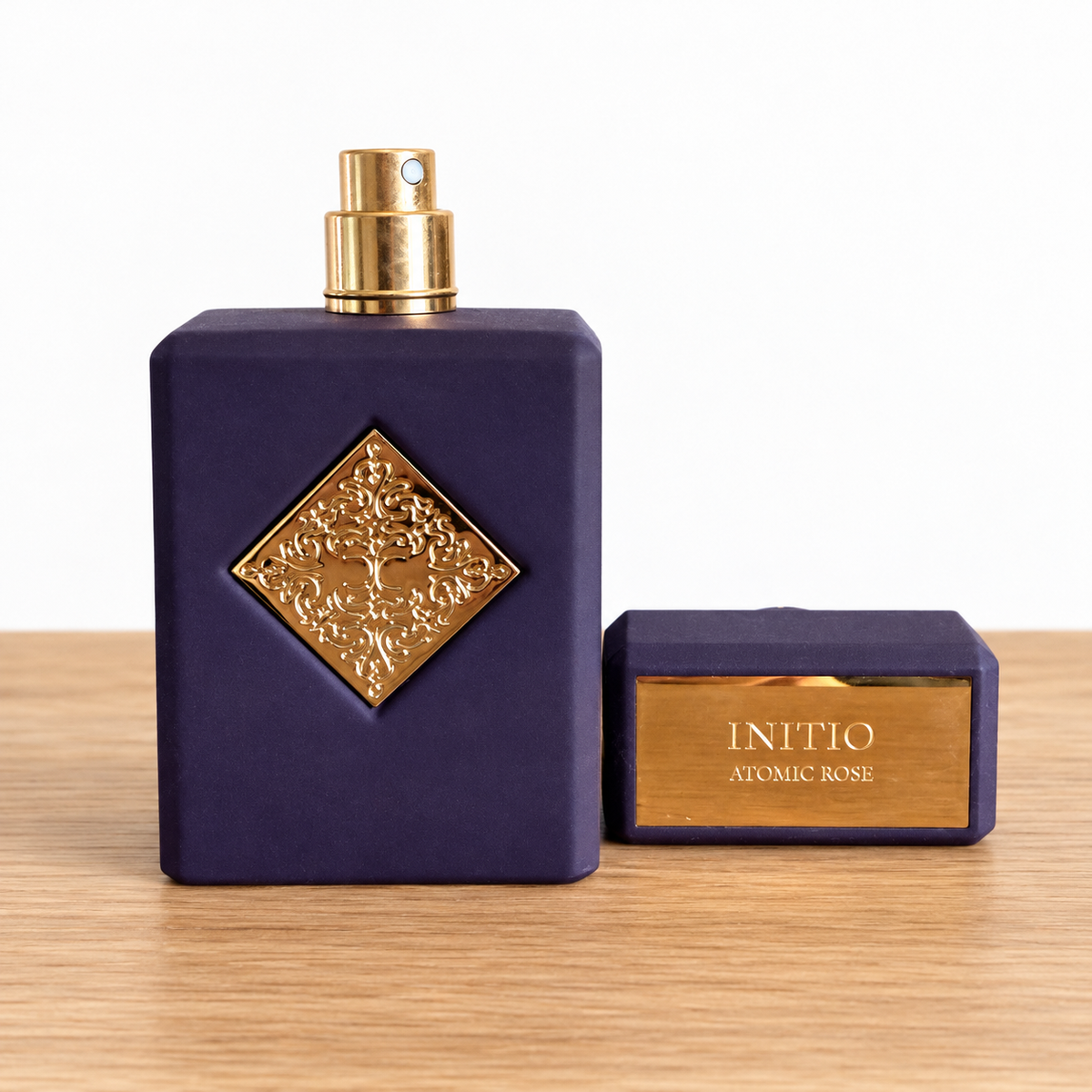 Atomic Rose fragrance bottle; decants sold separately