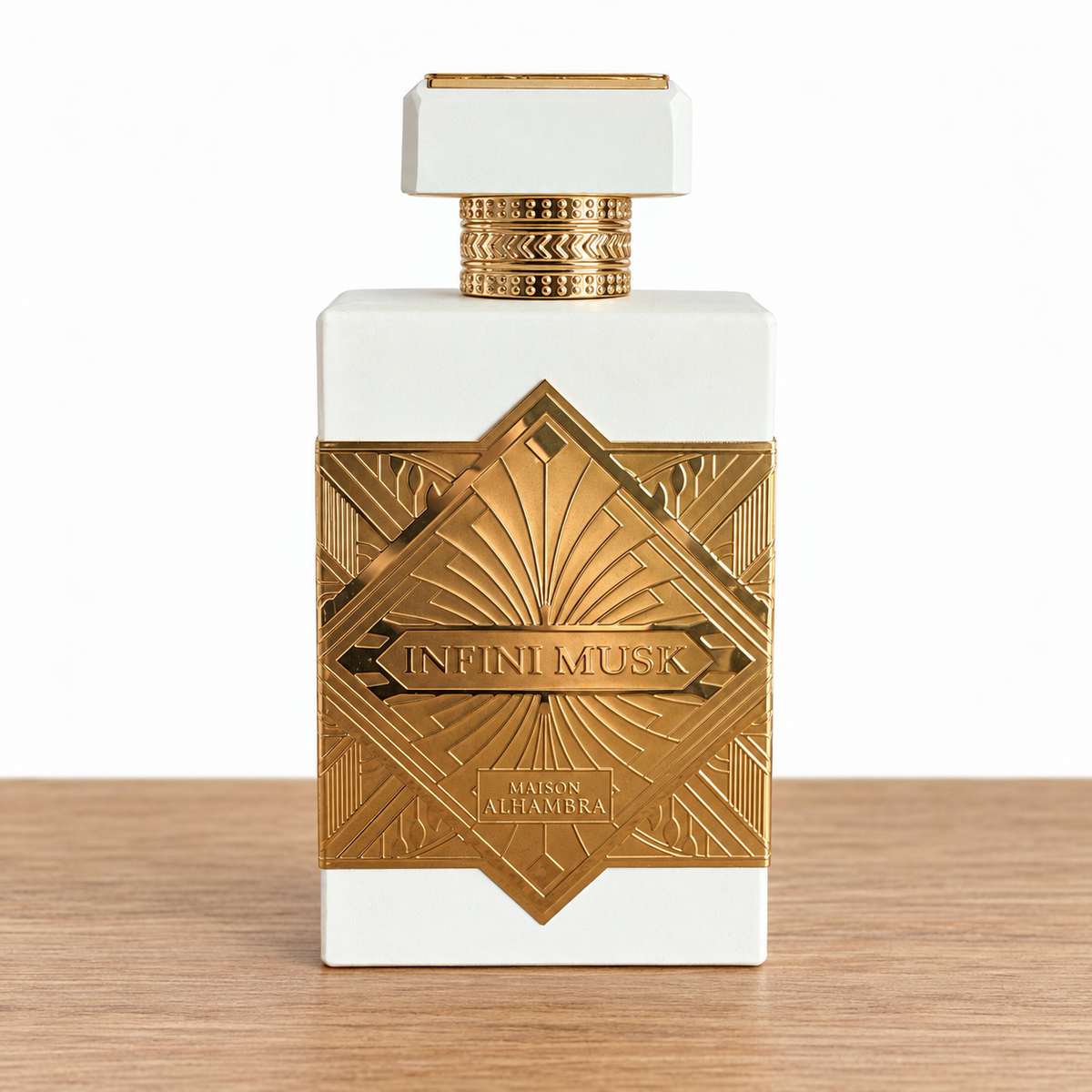 Infini Musk fragrance bottle; decants sold separately