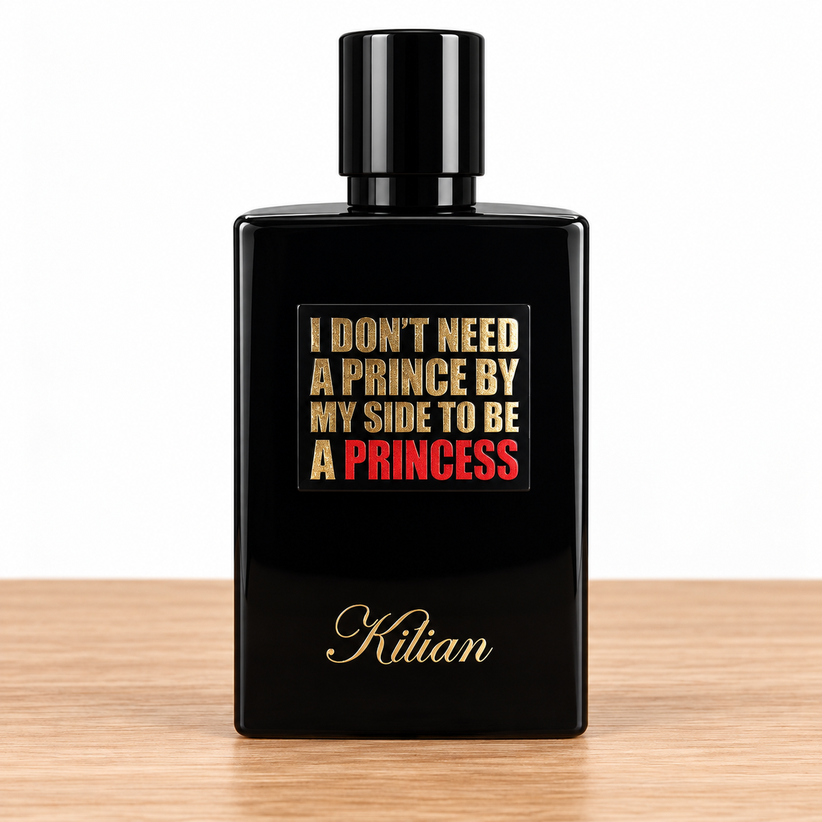 Princess fragrance bottle; decants sold separately