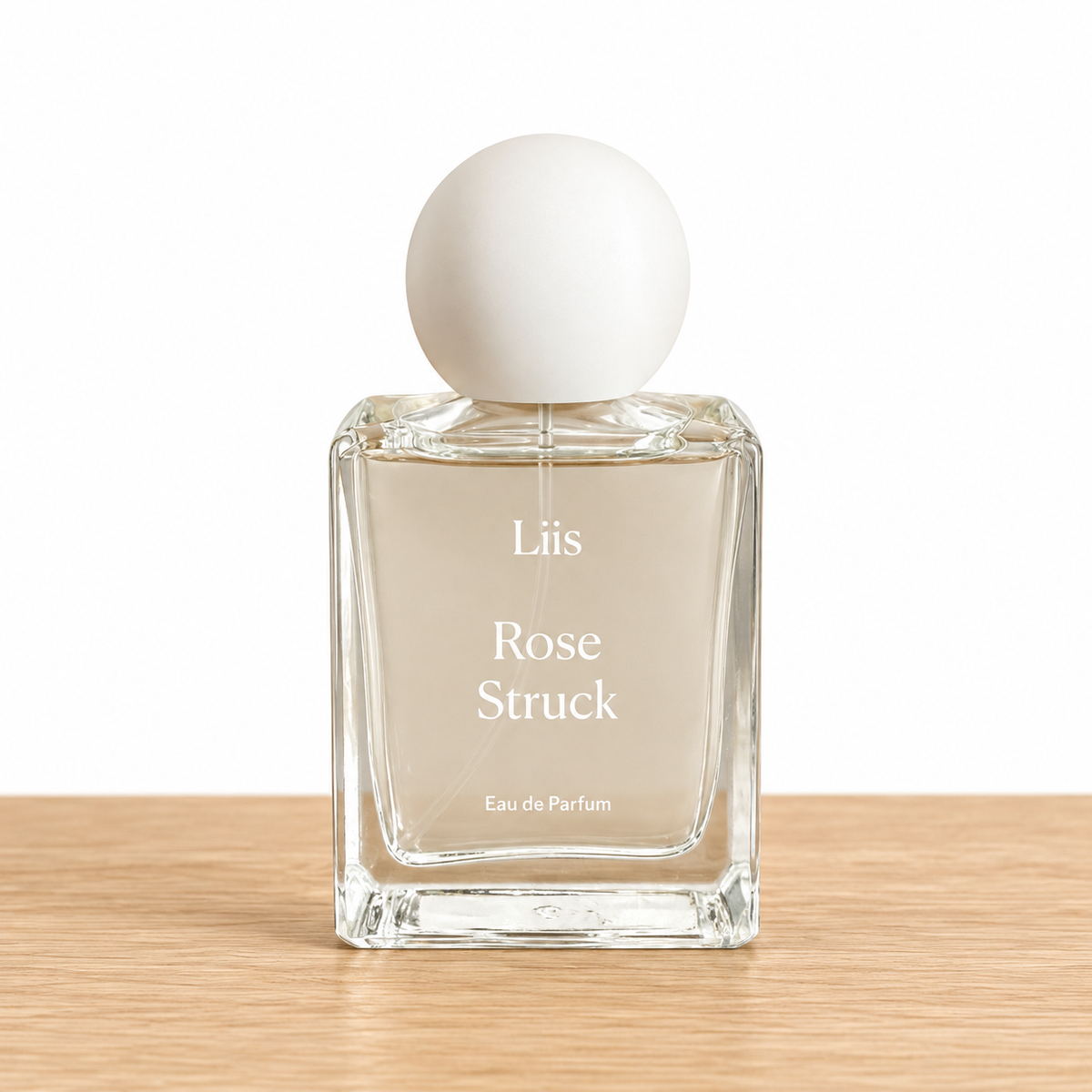 Rose Struck fragrance bottle; decants sold separately