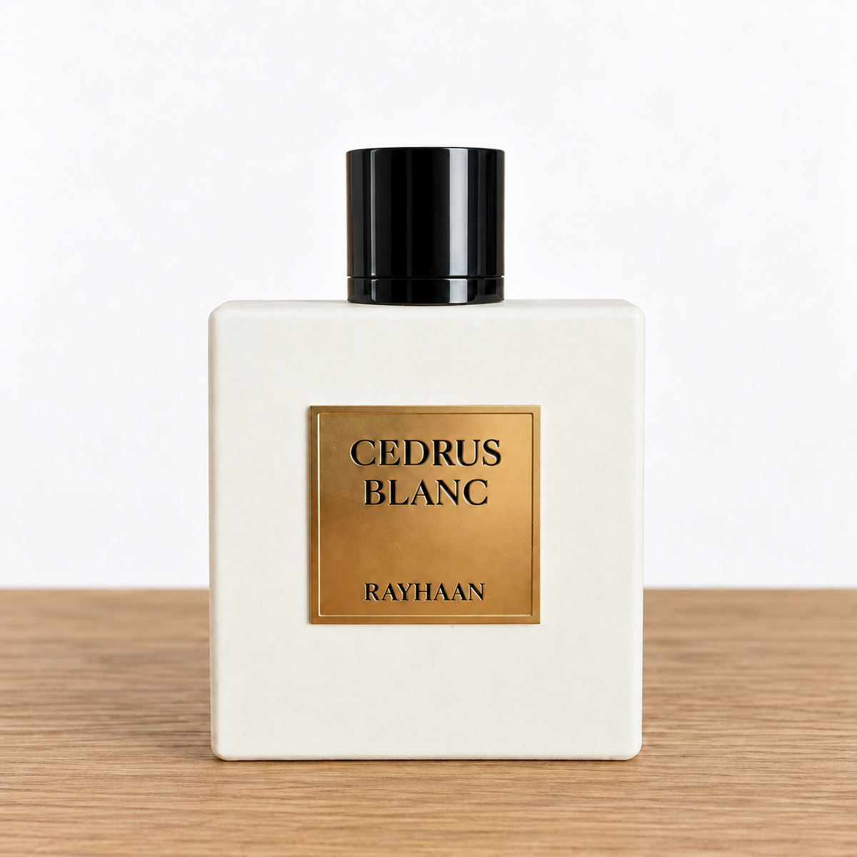 Cedrus Blanc fragrance bottle; decants sold separately