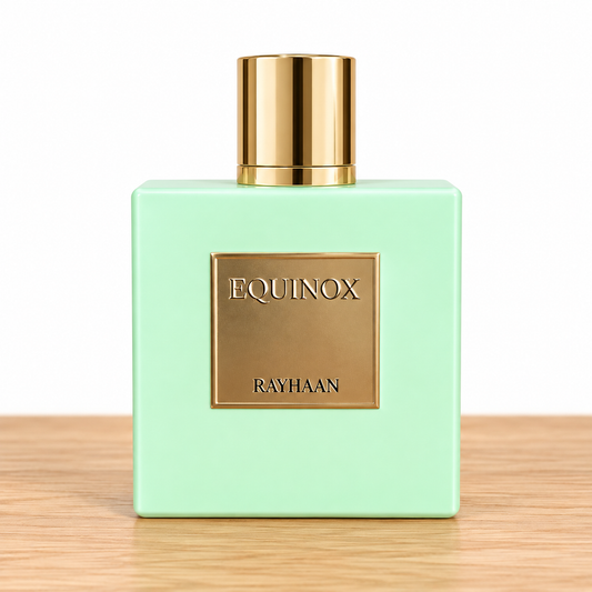 Equinox fragrance bottle; decants sold separately