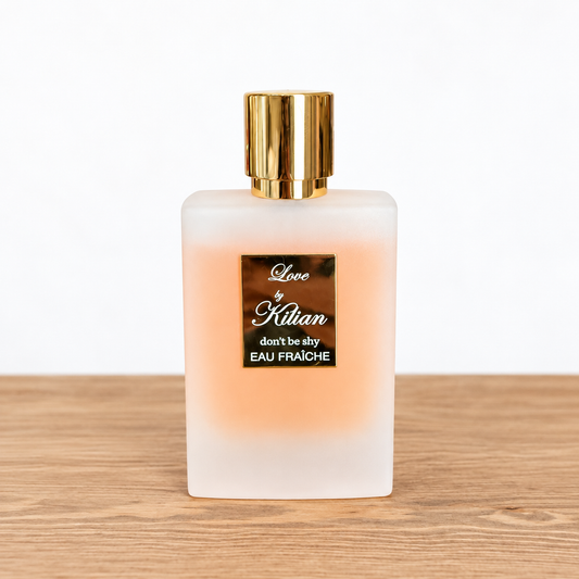 Love, Don't Be Shy Au Fraiche fragrance bottle; decants sold separately