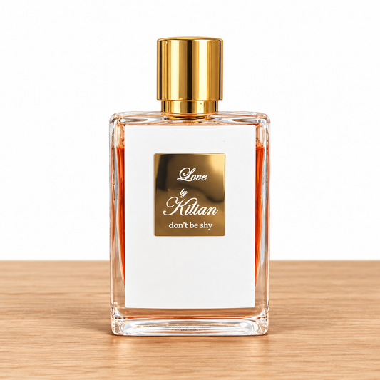 Love, Don't Be Shy fragrance bottle; decants sold separately