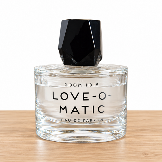Love-O-Matic fragrance bottle; decants sold separately