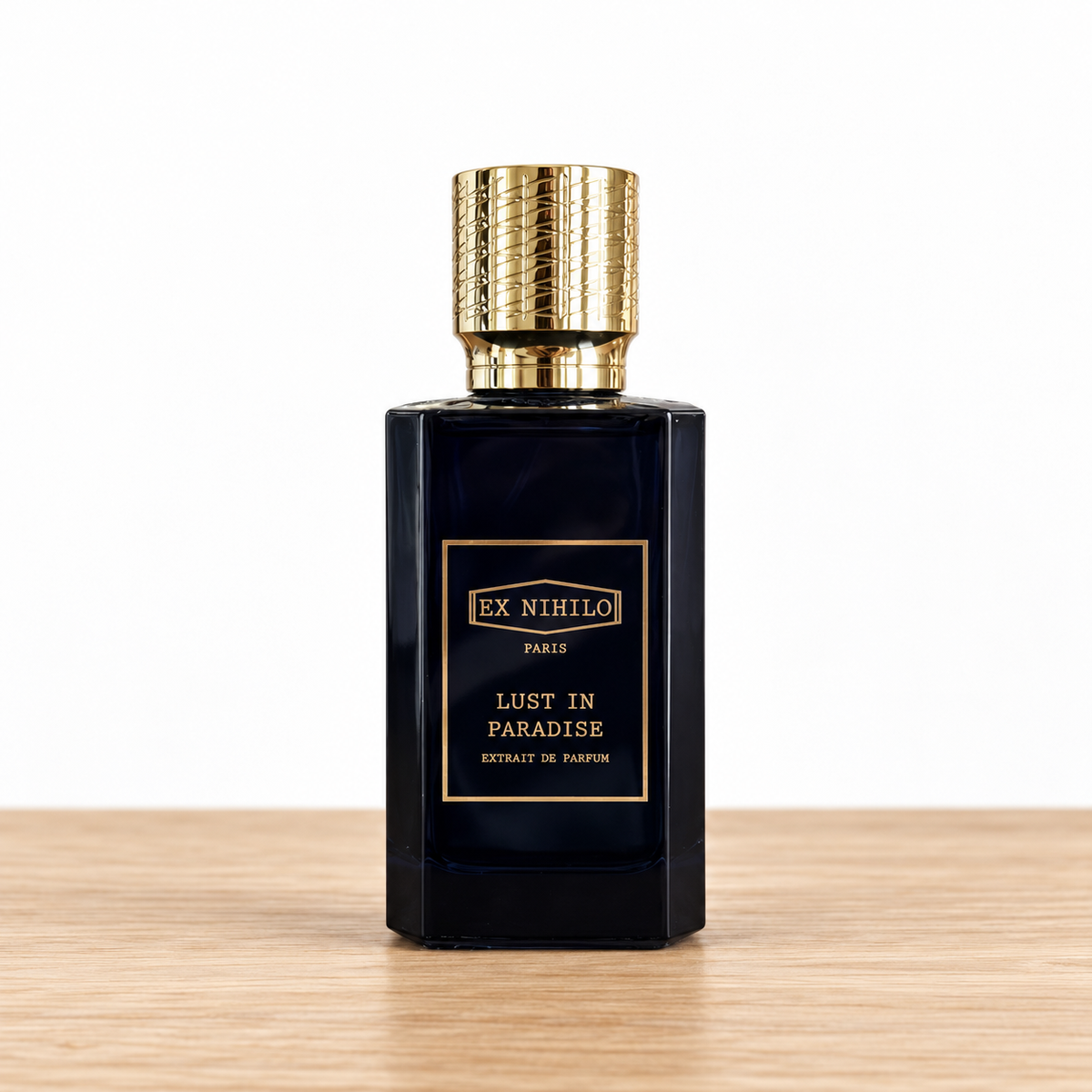 Lust in Paradise Extrait fragrance bottle; decants sold separately