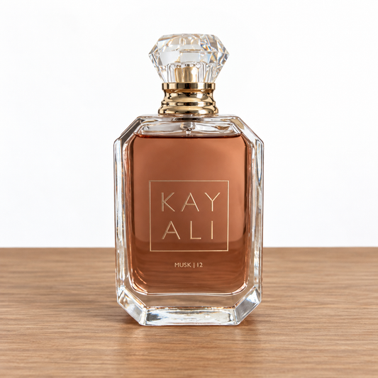 Musk 12 fragrance bottle; decants sold separately