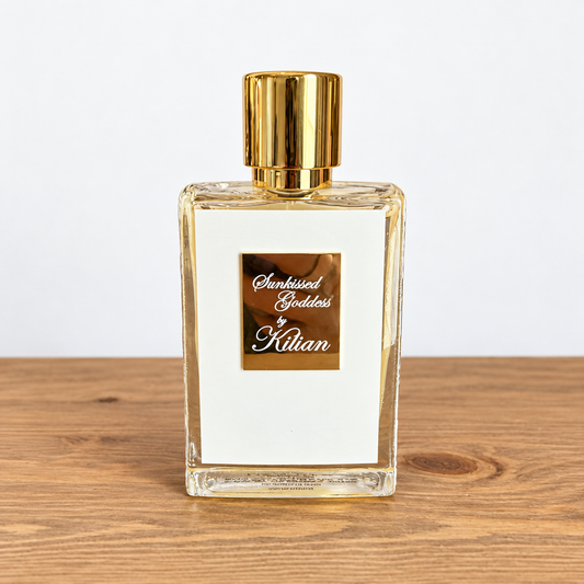 Sunkissed Goddess fragrance bottle; decants sold separately