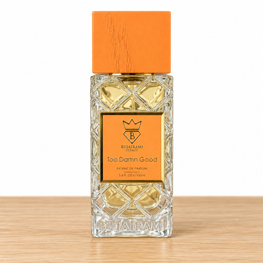 Too Damn Good fragrance bottle; decants sold separately