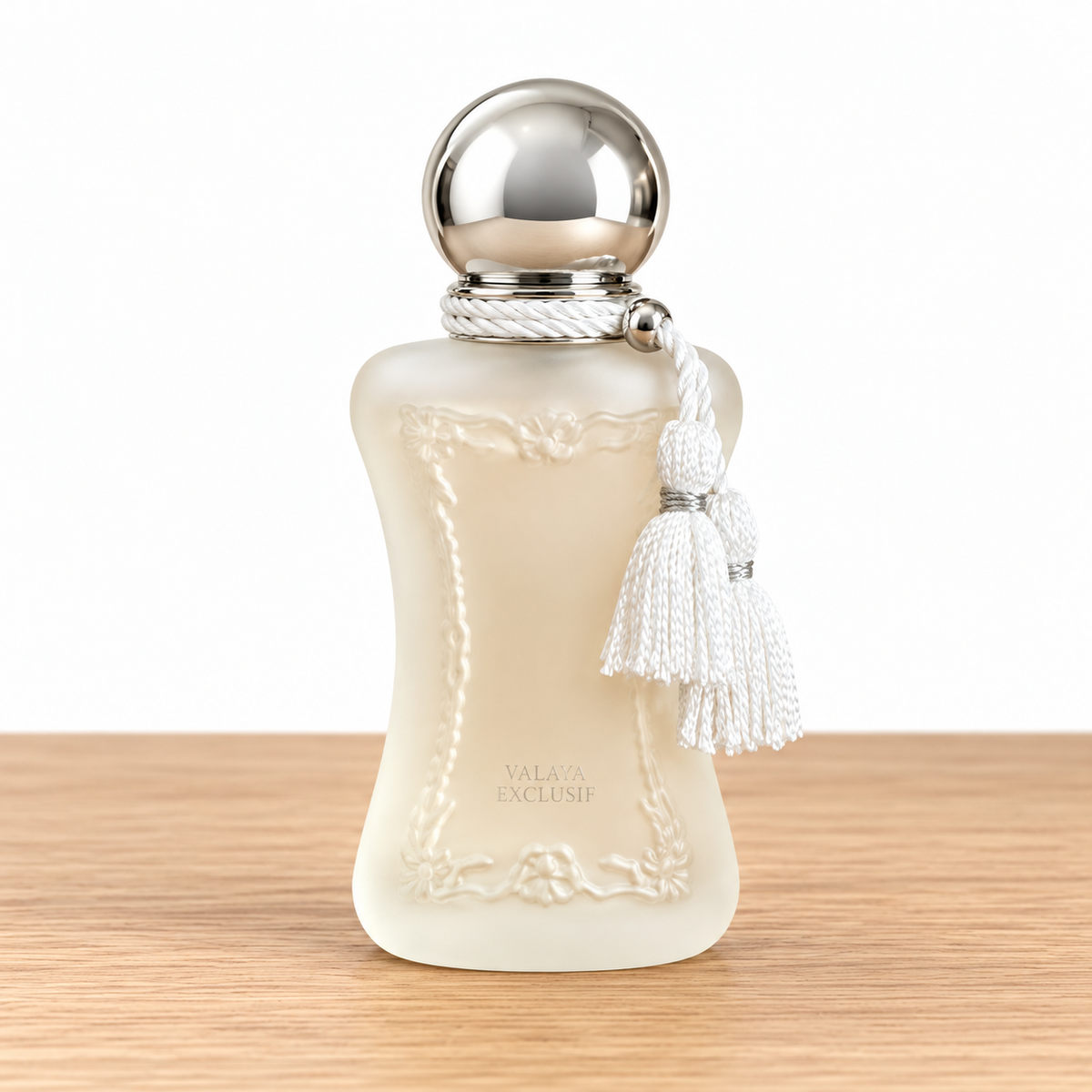 Valaya Exclusif fragrance bottle; decants sold separately