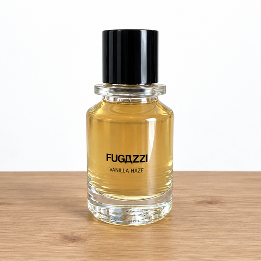 Vanilla Haze Extrait fragrance bottle; decants sold separately