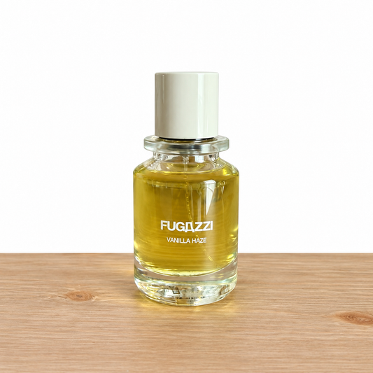 Vanilla Haze fragrance bottle; decants sold separately